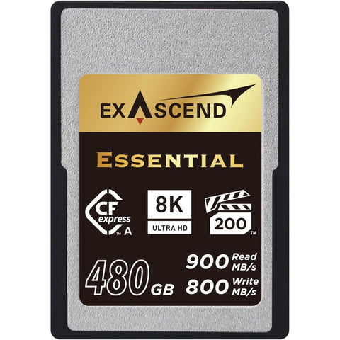 Exascend 480GB Essential Series CFexpress Type A Memory Card