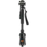 3 Legged Thing Taylor 2.0 Magnesium Monopod Super Kit with Video Head and DocZ2 Foot (Darkness)