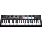 Novation Launchkey 49 MK4 USB MIDI Keyboard Controller (49 Keys) Bundle with HPC-A30 Studio Monitor Headphones, Universal Piano-Style Sustain Pedal, Keyboard Dust Cover and Midi cable 10' Black