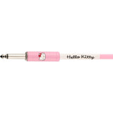 Fender Hello Kitty Instrument Cable, 10ft Guitar Cable, Pink