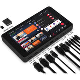 YoloLiv YoloBox Pro Portable Multi-Camera Switching and Live Streaming System Bundle with YoloLiv YoloDeck Control Panel for YoloBox