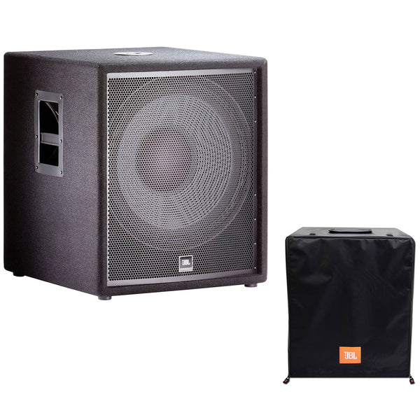 JBL JRX218S 18" 1400W Passive Subwoofer Bundle with JBL BAGS Convertible Cover for JRX218S Speaker