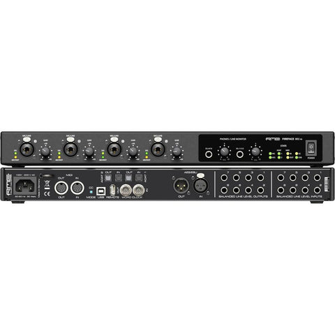 RME Fireface 802 FS AE 60-Channel USB-B Audio/MIDI Interface (Black)