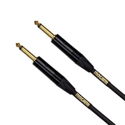 Mogami Gold Instrument 1/4" Male to 1/4" Male Instrument Cable - [6' (1.83 m)]