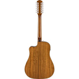 Fender CD-140SCE 12-String Dreadnought Cutaway Acoustic Electric Guitar with 2-Year Warranty, Fishman Pickup and Preamp System, Natural, with Case