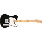 Fender Player II Telecaster Electric Guitar - Black with Maple Fingerboard Bundle with Fender FE620 Electric Guitar Gig Bag (Black), Fender 12-Pack Picks and Fender 10ft Instrument Cable