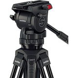 Sachtler 75/2 Mark II Aluminum Tripod System with Ace M Head & Mid-Level Spreader