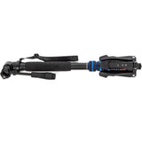 3 Legged Thing Taylor 2.0 Magnesium Monopod Super Kit with Video Head and DocZ2 Foot (Blue)