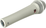 sE Electronics V7 Handheld Supercardioid Dynamic Microphone (White) Bundle with Mic Stand with Fixed Boom, XLR- XLR Cable