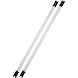 Nanlite PavoTube II 30C 4' LED Tube Lights with AC Chargers, Mounts, and Case 2 Light Kit