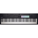 Novation Launchkey 61 MK4 USB MIDI Keyboard Controller (61 Keys) Bundle with HPC-A30 Studio Monitor Headphones, Universal Piano-Style Sustain Pedal, Keyboard Dust Cover and Midi cable 10' Black