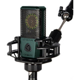 Lewitt LCT 440 PURE VIDA Edition Large-Diaphragm Cardioid Condenser Microphone (Limited-Edition Rainforest Green) Bundle with Mic Stand with Fixed Boom and XLR Cable