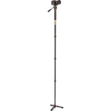 3 Legged Thing Trent 2.0 Magnesium Monopod Super Kit with Video Head and DocZ2 Foot (Metallic Slate Gray)