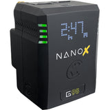 Core SWX NANOX G98 Micro 98Wh Li-Ion Battery (Gold Mount) Bundle with Core SWX GPM-X2A Mini Dual Travel Battery Charger