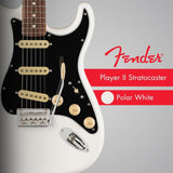 Fender Player II Stratocaster, Rosewood Fingerboard, Polar White