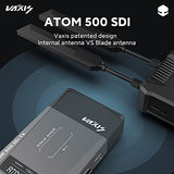 Vaxis ATOM 500 SDI Wireless Video Transmitter and Receiver Kit (SDI/HDMI) Bundle with Genaray 2 x NP-F770 4400mAh Batteries & 2 x Compact Chargers Kit