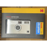 KODAK EKTAR H35 Half Frame Film Camera (Off-White) Bundle with Kodak Ultramax 400/24EXP 35mm Roll Film