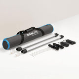 Nanlite PavoTube II 15C 2' LED Tube Lights with AC Chargers, Mounts, and Case 2 Light Kit