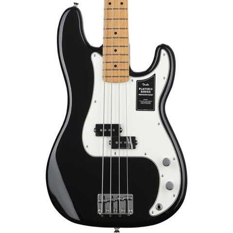 Fender Player II Precision Bass - Black with Maple Fingerboard