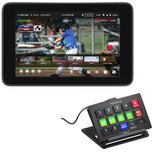 YoloLiv YoloBox Ultra Portable Multi-Camera Encoder/Switcher/Monitor/Recorder Bundle with YoloLiv YoloDeck Control Panel for YoloBox