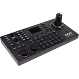 PTZOptics Move 4K SDI/HDMI/USB/IP PTZ Camera with 20x Optical Zoom (Gray) (PT20X-4K-GY-G3) + PTZOptics SuperJoy PTZ Camera Joystick Controller