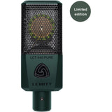 Lewitt LCT 440 PURE VIDA Edition Large-Diaphragm Cardioid Condenser Microphone (Limited-Edition Rainforest Green) Bundle with Mic Stand with Fixed Boom and XLR Cable