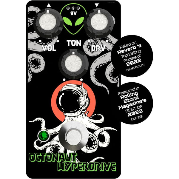 Interstellar Audio Machines Octonaut Hyperdrive - Transparent Overdrive Effects Pedal