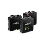 RODE Wireless GO (Gen 3) 2-Person Compact Digital Wireless Microphone Recorder Black Bundle with Rode Lavalier GO Microphone Systems (2 Pack), Anti-Static Screen Cleaning Wipes (5-Pack)