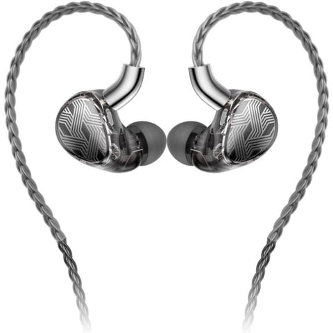 FiiO FA19 10 Balanced Armature in Ear Monitors | Audiophile Earphones with Detachable Pure Silver MMCX Headphone Cable