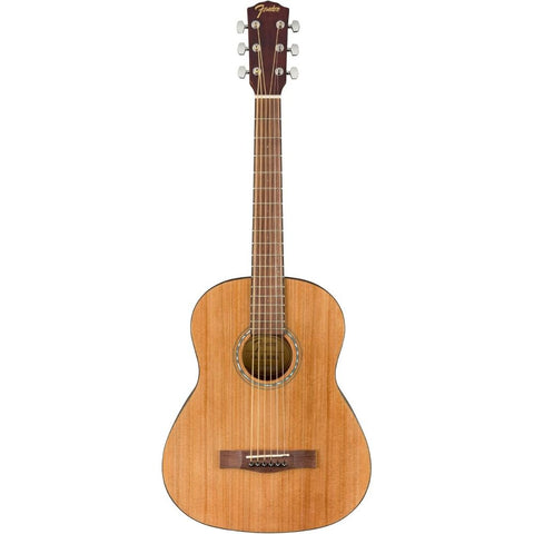 Fender FA-15 3/4 Scale Steel String Acoustic Guitar, with 2-Year Warranty, Natural, with Gig Bag