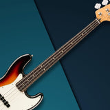 Fender Player II Jazz Bass - 3-color Sunburst with Rosewood Fingerboard