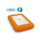 (OLD MODEL) LaCie Rugged USB 3.0 Thunderbolt Series 1TB External Hard Drive (9000294)