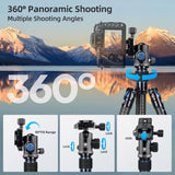 Sirui AT-125+E-10 Carbon Fiber Traveler Tripod with E-10 Ball Head