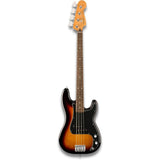 Fender Player II Precision Bass 3 color Sunburst w/ Rosewood Bundle with Fender FB620 Electric Bass Gig Bag Black, Fender Classic Celluloid Guitar Picks 12-Pack and 10ft Fender Instrument Cable Black