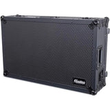 Headliner Flight Case with Laptop Platform and Wheels for Pioneer DJ DDJ-REV7 (Pitch Black)