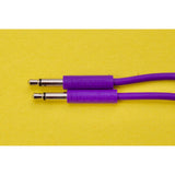 Cre8audio Nazca Noodles Eurorack-Style Patch Cables (Very Violet, 5-Pack, 1.6')