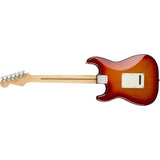 Fender Player Stratocaster Plus Top Electric Guitar, Aged Cherry Burst, Maple Fingerboard