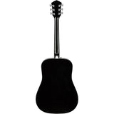 Fender FA-125 Dreadnought Acoustic Guitar, with 2-Year Warranty, Black, with Gig Bag