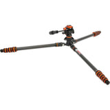 3 Legged Thing Punks 2.0 Billy Video Lava Tripod System (Black with Copper Accents)