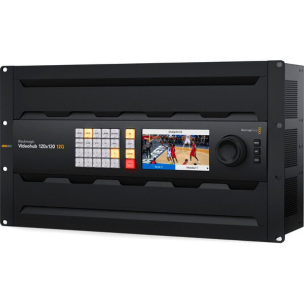 Blackmagic Design Videohub 120x120 12G Zero-Latency Video Router