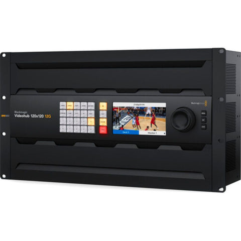 Blackmagic Design Videohub 120x120 12G Zero-Latency Video Router