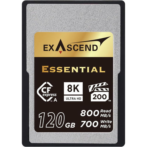 Exascend 120GB Essential Series CFexpress Type A Memory Card