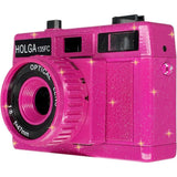 Holga 135FC Camera with Flash (Pink Sparkle)