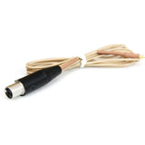 Hosa Mogan CABLE-BG-1SH 1.2 Millimeter Cable in Beige Compatible with Shure Transmitters