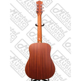 Luna Safari Series Tattoo Travel-Size Dreadnought Acoustic Guitar
