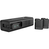 Sennheiser PROFILE WIRELESS 2-CHANNEL SET Bundle with RAVPower Luster Series 6700mAh External Battery Charger (Black)