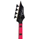 Dean Custom Zone Bass, Flourecent Pink