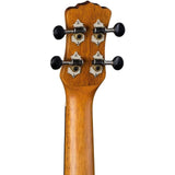 Luna Vintage Mahogany Soprano Pineapple Ukulele, Satin Natural