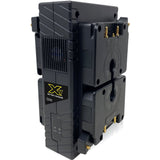 Core SWX NANOX G150 Micro 150Wh Li-Ion Battery (Gold Mount) Bundle with Core SWX Compact Quad Micro Battery Fast Charger (Gold-Mount)