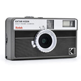 KODAK EKTAR H35N Half Frame Film Camera Bundle with Kodak Ultramax 400/24EXP 35mm Roll Film (Striped Black)